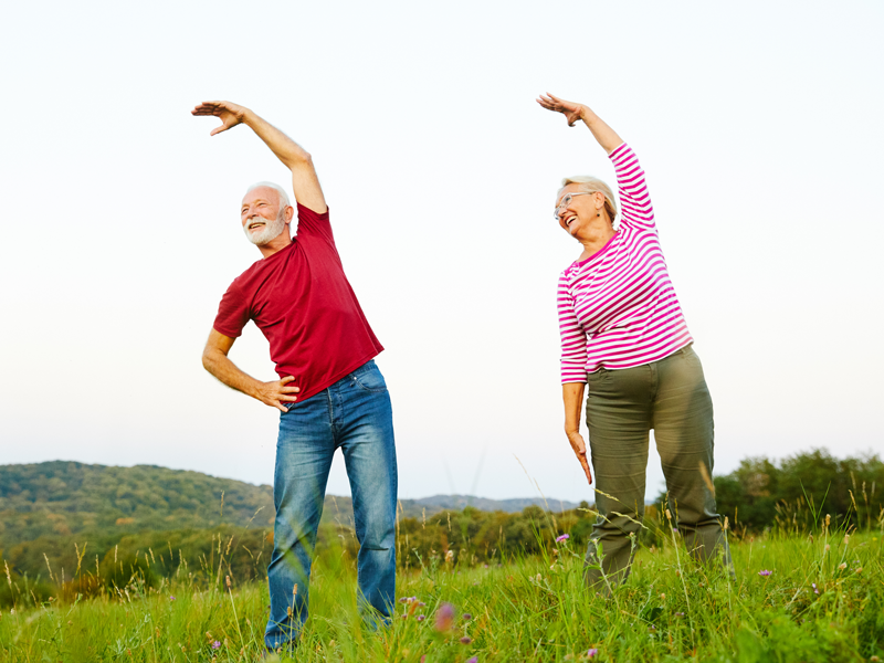 Gesundes Altern: Aktive Lebensführung
